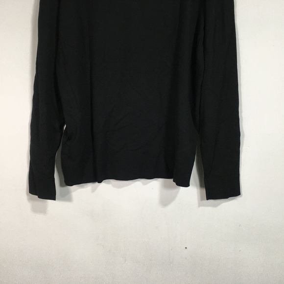 Perry Ellis Long Sleeve Knit Pullover, Men's Size L - Black - Picture 10 of 10